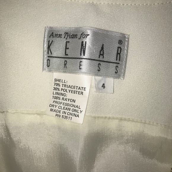 EUC 💛 KENAR DRESS | White Long Dress - Picture 5 of 8